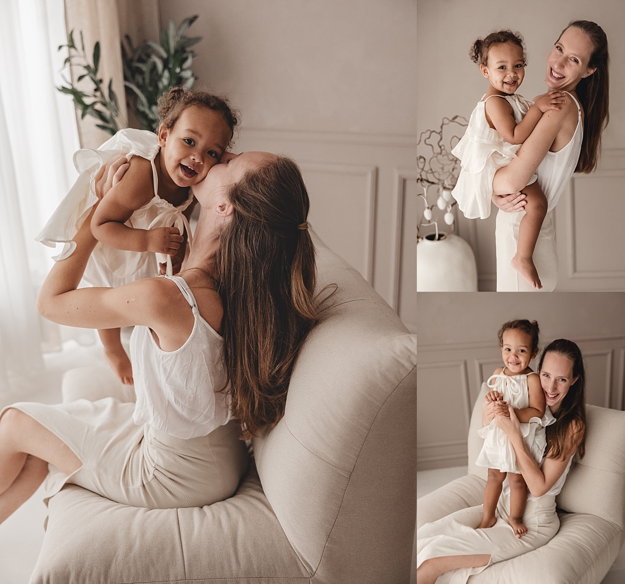 Liebevolle Familienfotografie – Mama mit Kind beim Shooting bei Fotografie Mühlau in Düsseldorf