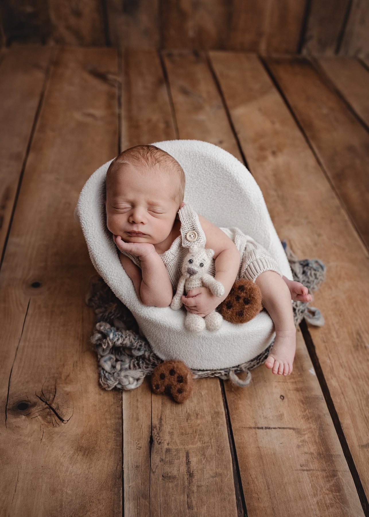 Newbornshooting im Atelier Düsseldorf