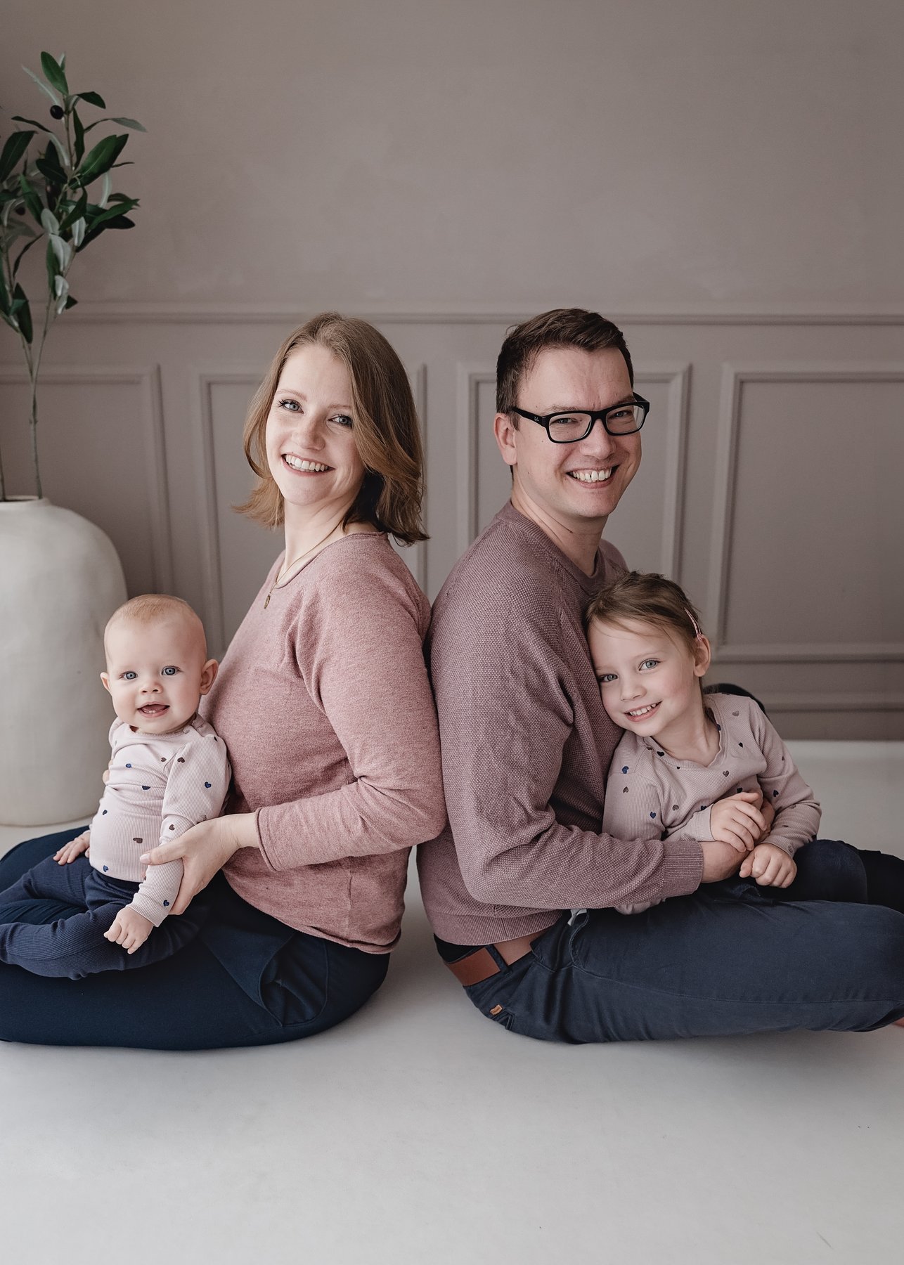 Familienshooting Atelier Düsseldorf